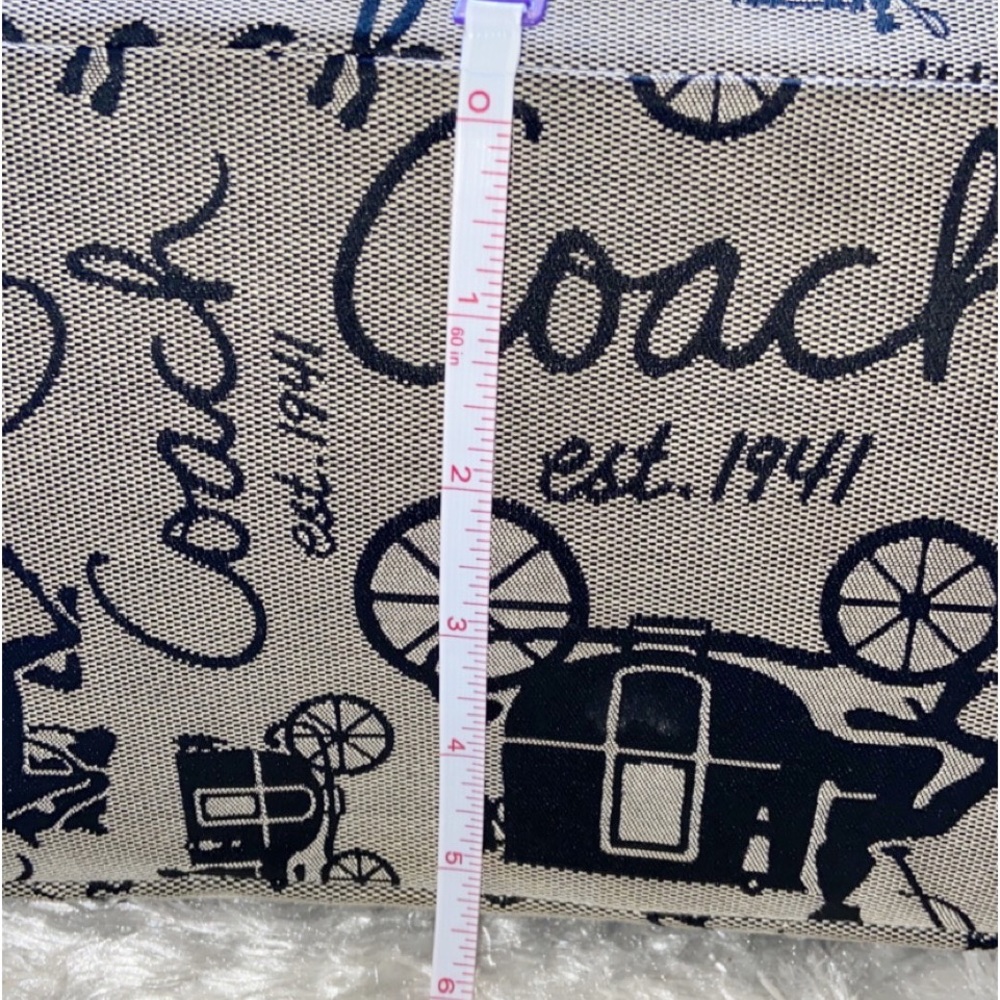 Coach Field Horse and Carriage Tote - Picture 4 of 16